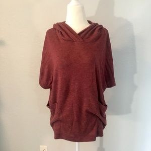 MOVING SALE! Short-Sleeved Poncho - Gibson